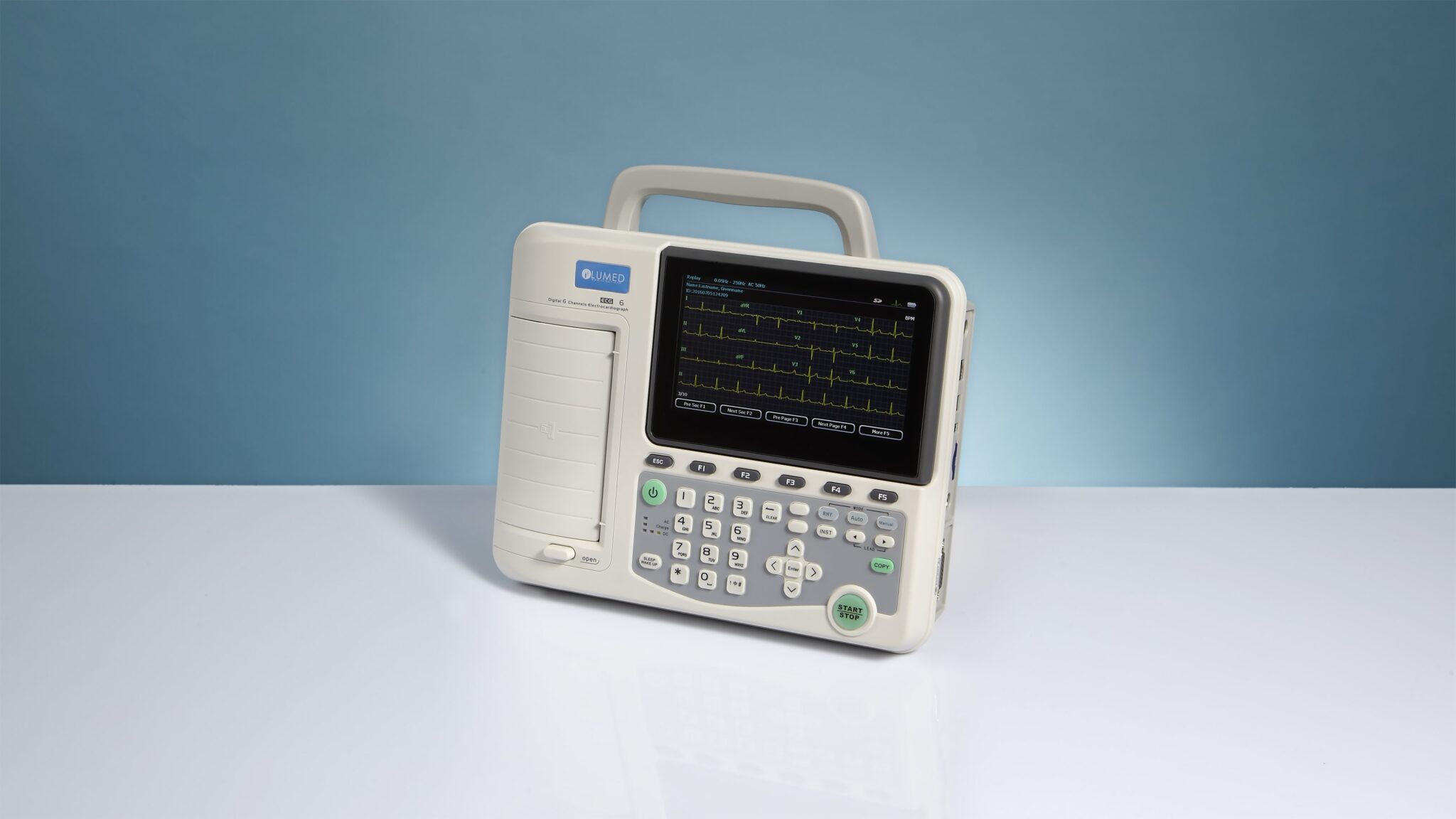 Máy đo điện tim 6 cần EUROECG 6-view (Lumed - Italy) 1 Máy đo điện tim 6 cần EUROECG 6-view (Lumed - Italy)