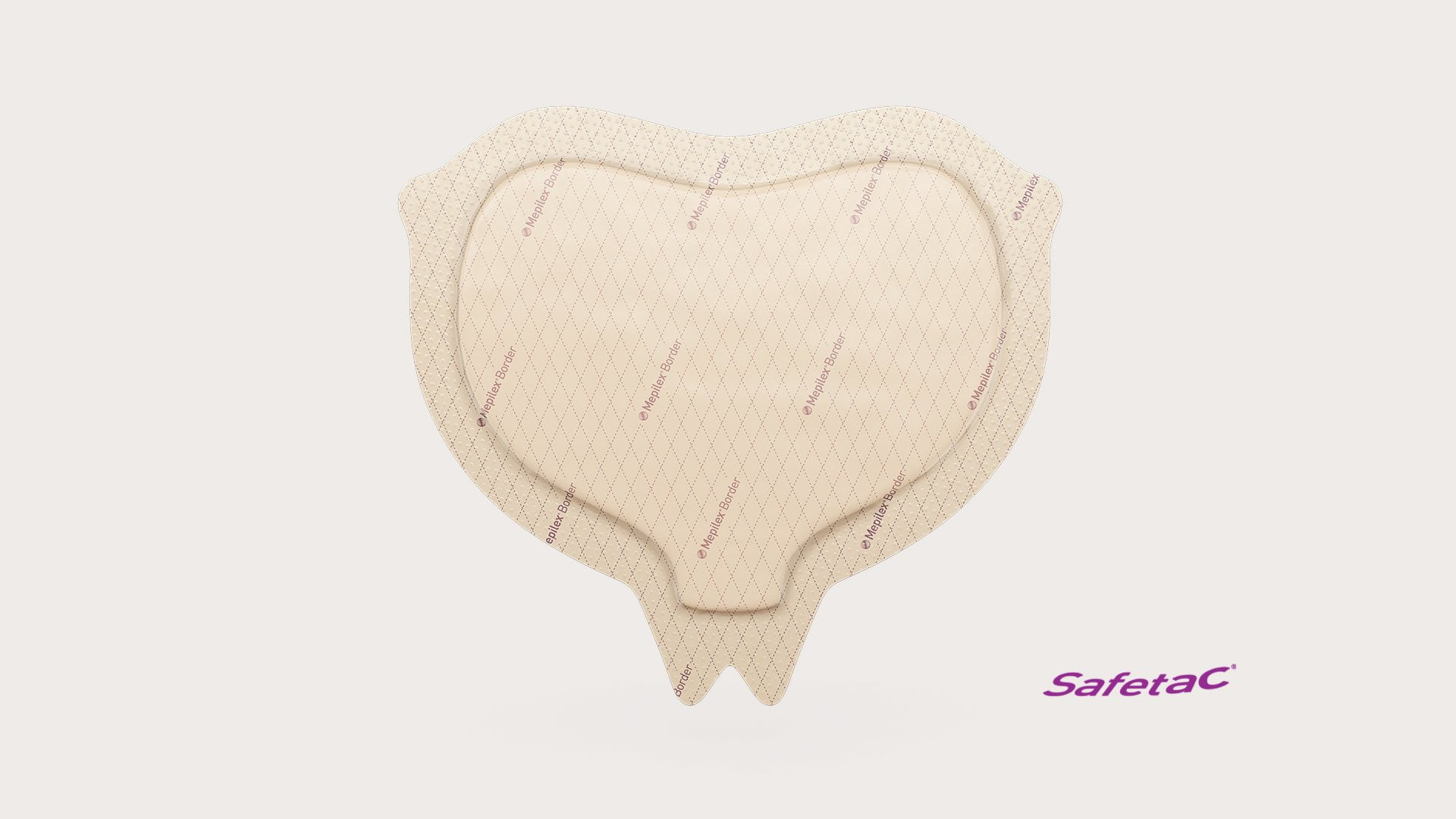 Băng vết thương trị loét vùng cùng cụt Mepilex Border Sacrum (Molnlycke - Thụy Điển) 1 Băng vết thương Mepilex Border Sacrum