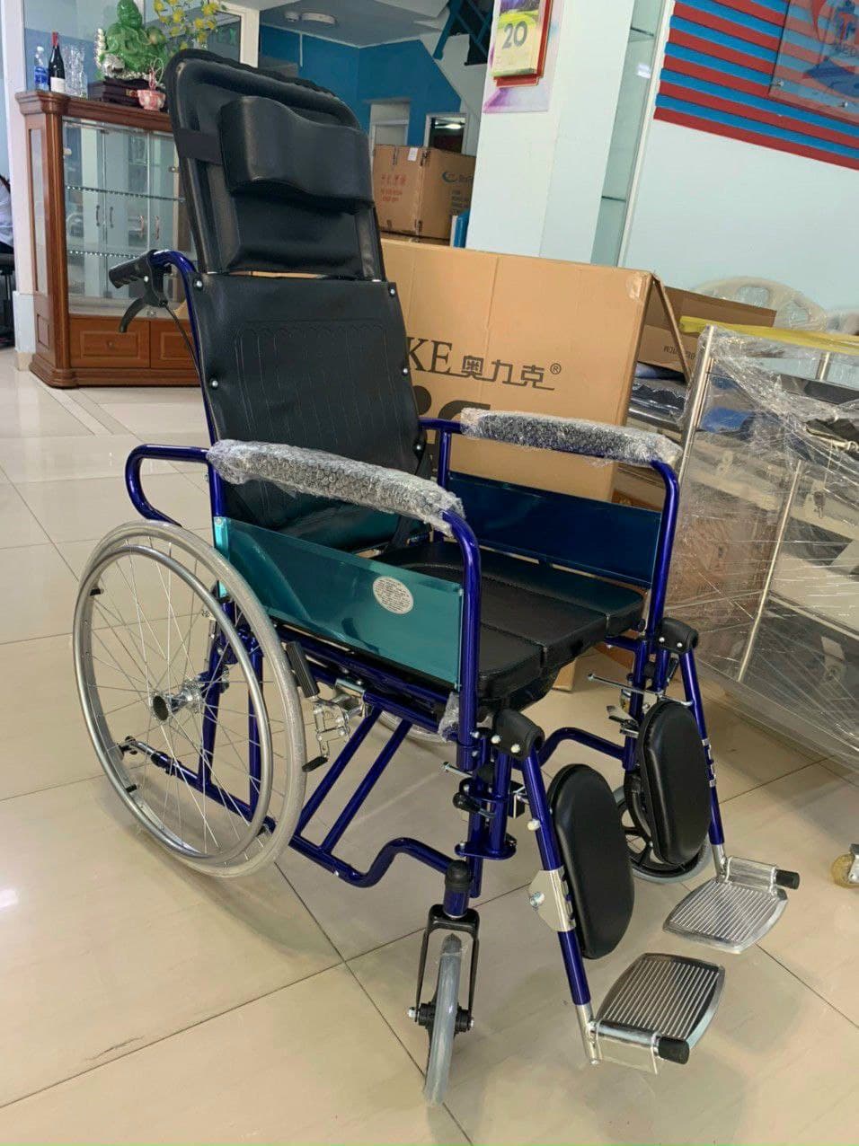 Xe lăn tay có bô AOLIKE ALK-601GC-46 3 Xe lăn tay có bô AOLIKE ALK-601GC-46 - Ảnh 3