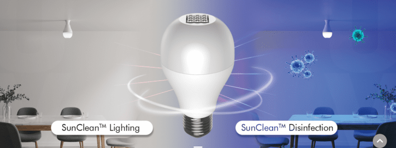 Đèn khử khuẩn 59S SunClean™ Bulb Light (A60/A19) den khu khuan 59s sunclean bulb light a60 a19 2