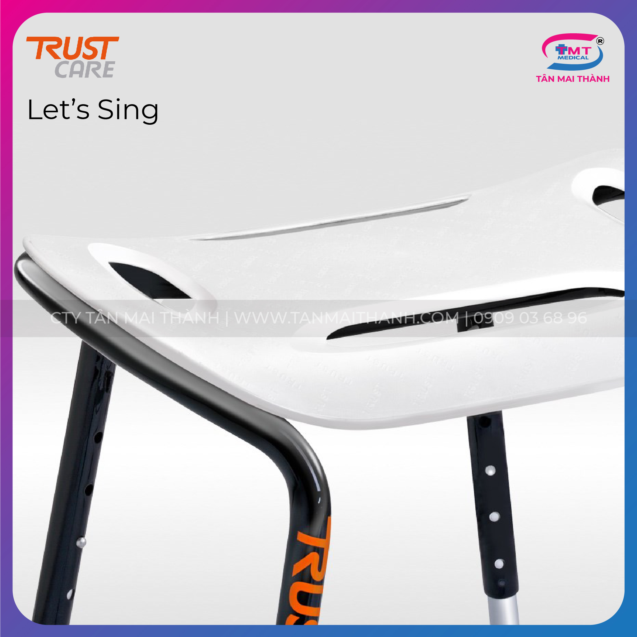 Ghế tắm thư giãn Trust Care - Let's Sing 4 Ghế tắm thư giãn Trust Care - Let's Sing - Ảnh 4
