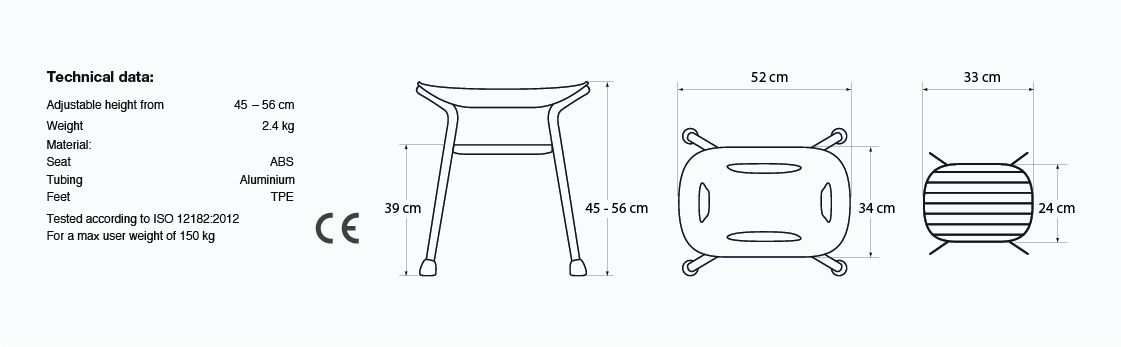 Ghế tắm thư giãn Trust Care - Let's Sing 15 technical data eng mall 08 ls