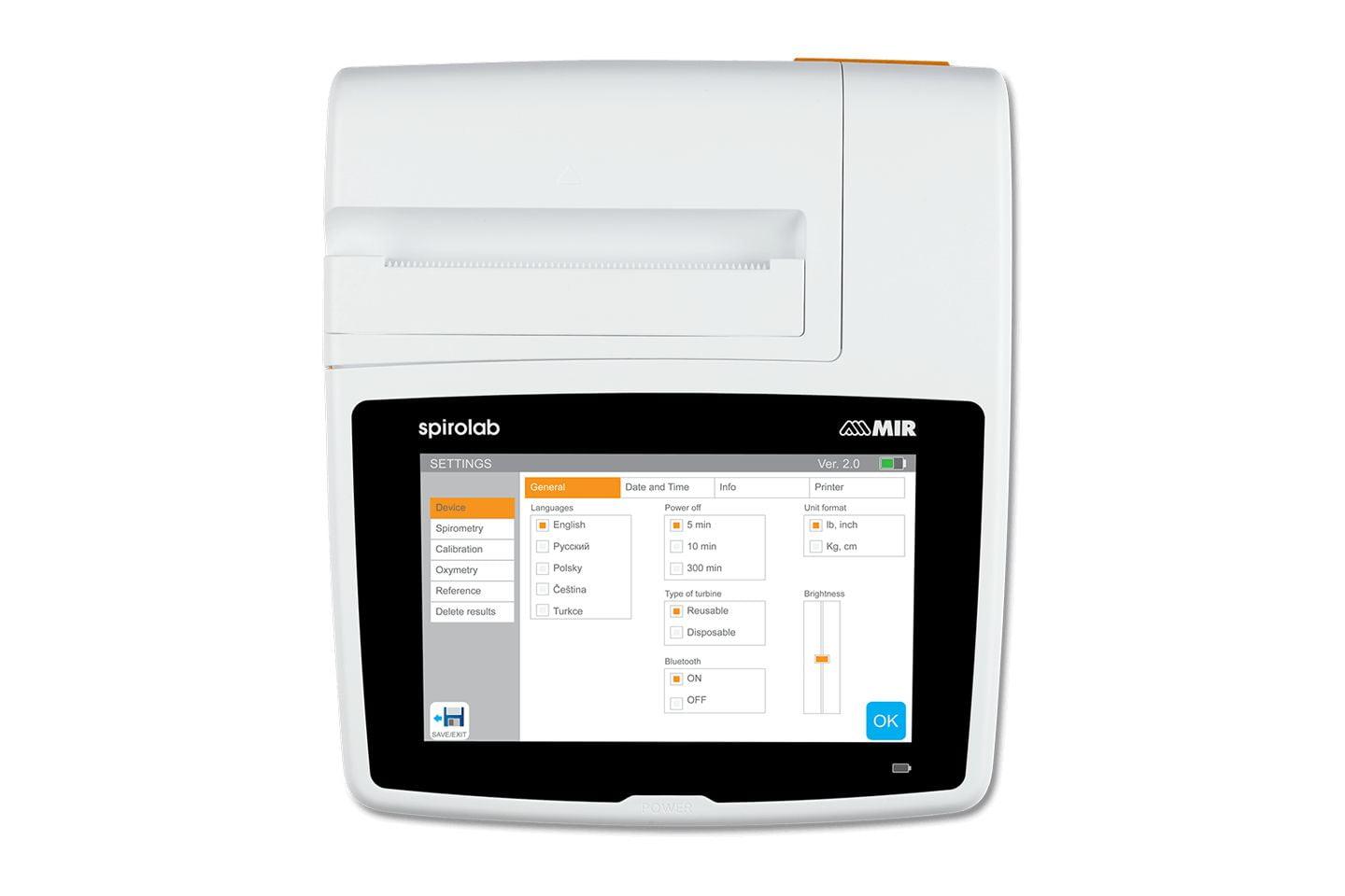 Máy đo chức năng hô hấp MIR Spirolab Máy đo chức năng hô hấp MIR Spirolab - Ảnh 6