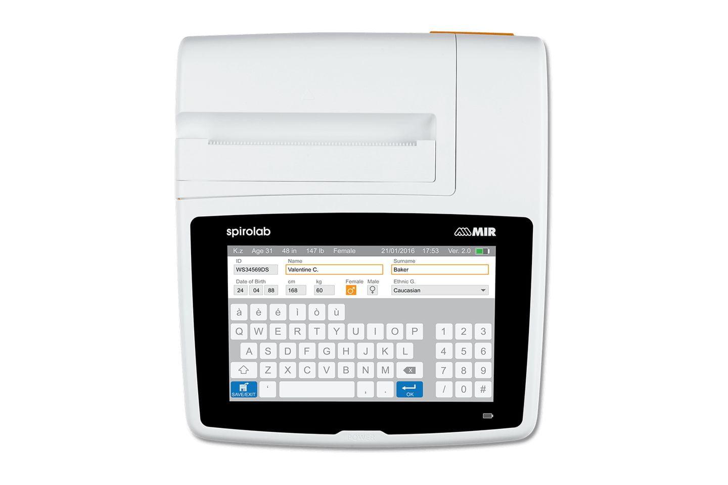 Máy đo chức năng hô hấp MIR Spirolab Máy đo chức năng hô hấp MIR Spirolab - Ảnh 5