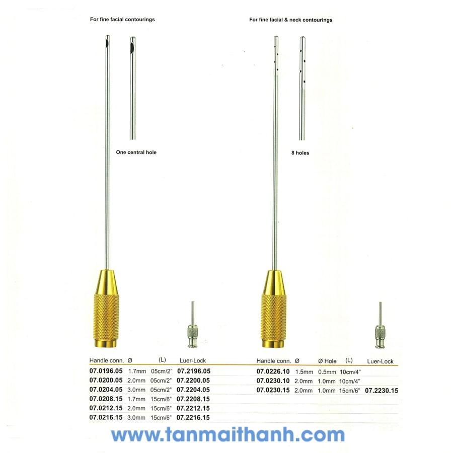 Ống hút mỡ Hilbro Ống hút mỡ Hilbro - Ảnh 5