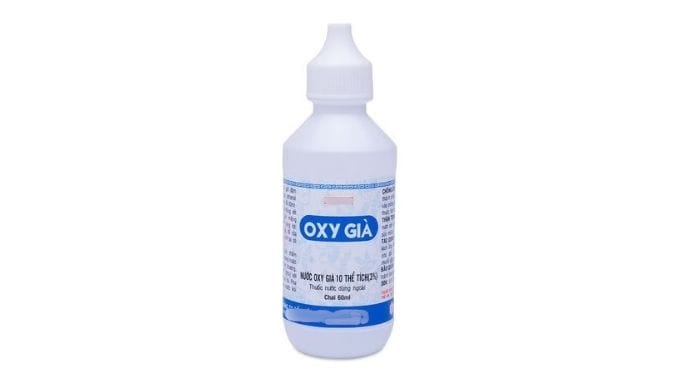 dung dịch rửa vết thương: Hydrogen peroxyd- H202 (Dung dịch oxy già)