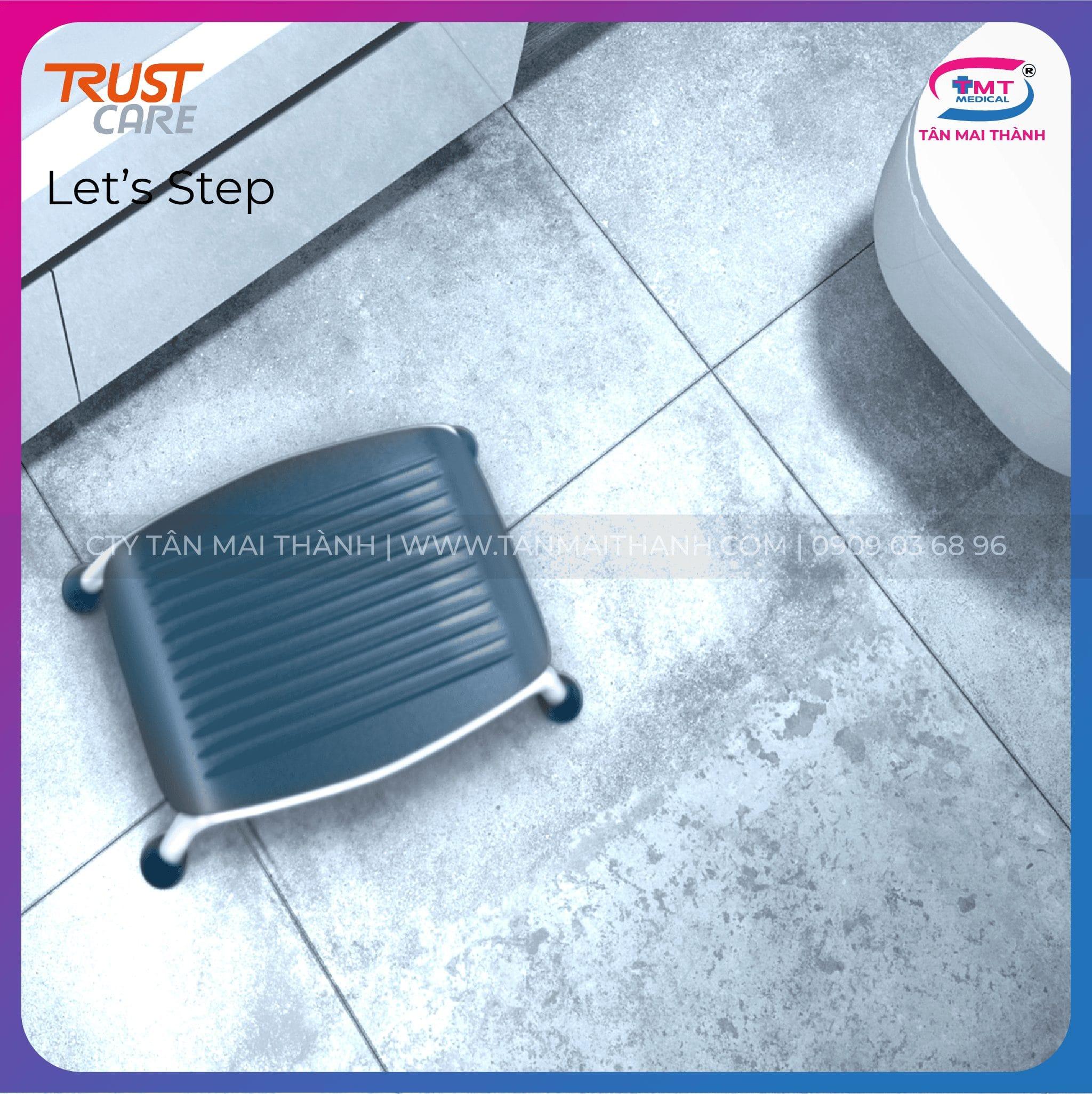 Ghế kê chân phòng tắm Trust Care - Let's Step Ghế kê chân phòng tắm Trust Care - Let's Step - Ảnh 5