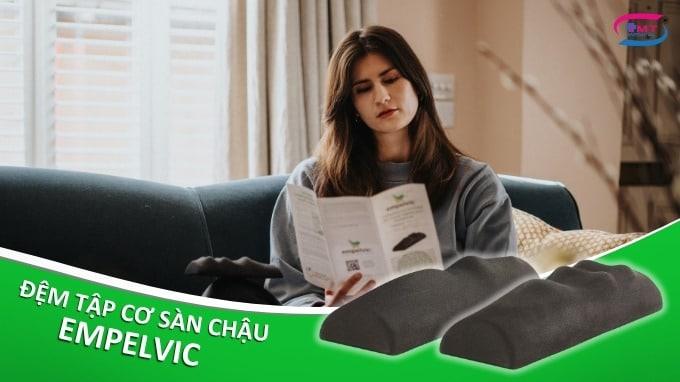 Phục hồi cơ sàn chậu hiệu quả và thoải mái cùng đệm tập cơ sàn chậu Empelvic