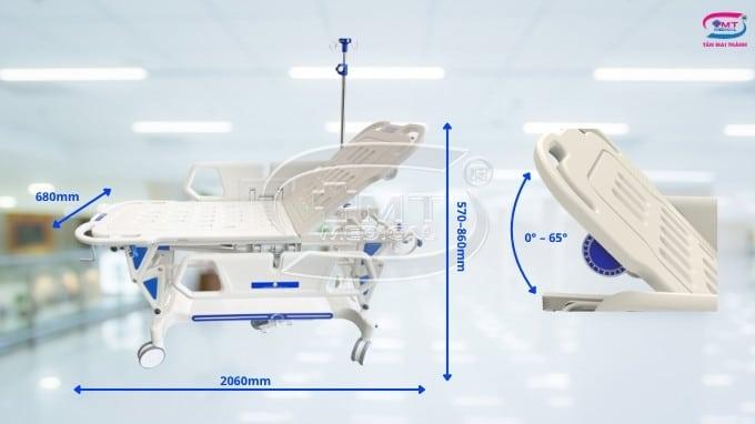 Giới thiệu chi tiết băng ca cấp cứu AOLIKE ALK06-H800 Thông số kỹ thuật của băng ca cấp cứu AOLIKE ALK06-H800