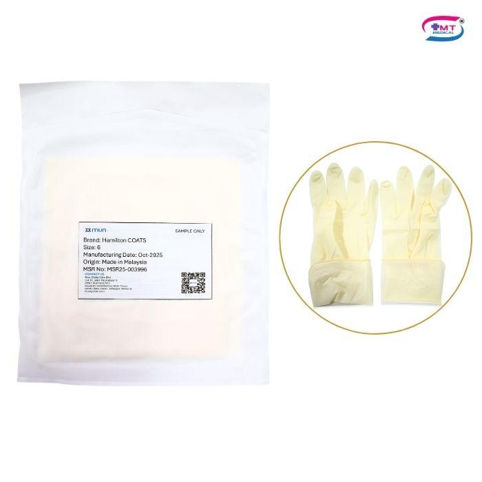 Găng tay phẫu thuật latex GloveOn Hamilton COATS Găng tay phẫu thuật latex GloveOn Hamilton COATS - Ảnh 6