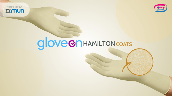 Găng tay phẫu thuật latex GloveOn Hamilton COATS thiết kế của Găng tay phẫu thuật latex GloveOn Hamilton COATS