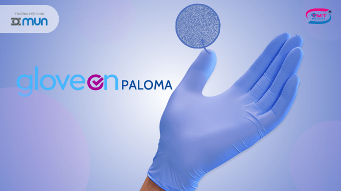 thiết kế của Găng tay nitrile GloveOn Paloma