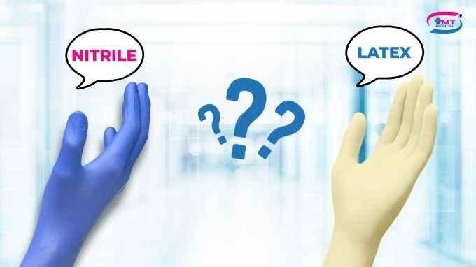 Găng tay latex và nitrile: Khác biệt về vật liệu và nguy cơ kích ứng da Có nên chọn nitrile thay latex cho mọi trường hợp?