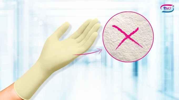 Găng tay latex và nitrile: Khác biệt về vật liệu và nguy cơ kích ứng da Găng tay powder-free có vai trò gì trong vấn đề dị ứng và kích ứng?
